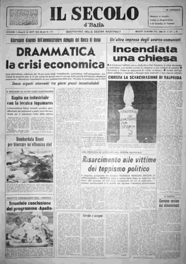 mercoledì 20 dicembre 1972