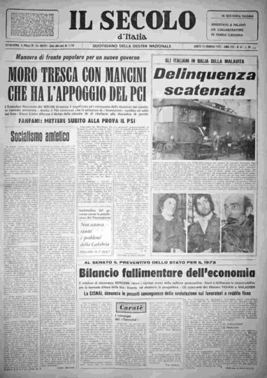 sabato 17 febbraio 1973