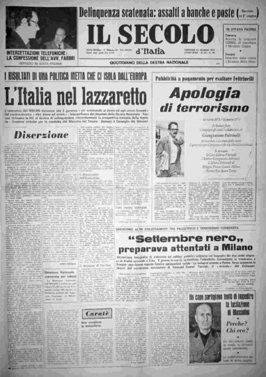 giovedì 15 marzo 1973