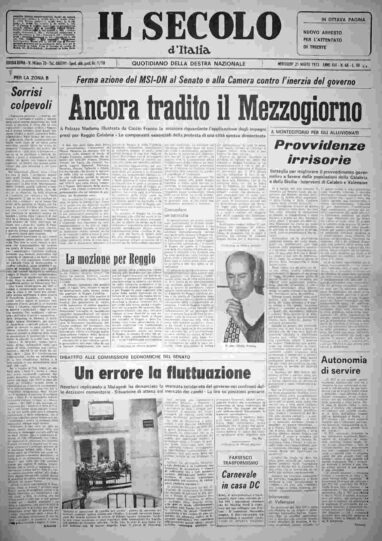 mercoledì 21 marzo 1973