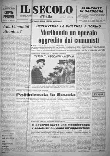 sabato 31 marzo 1973