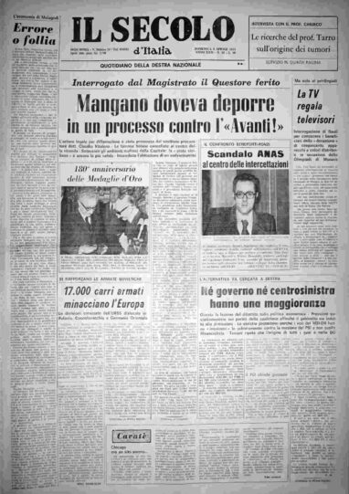 domenica 8 aprile 1973