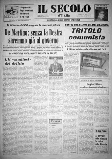 giovedì 12 aprile 1973