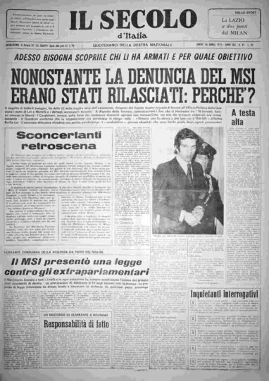 lunedì 16 aprile 1973