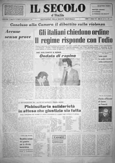 venerdì 11 maggio 1973