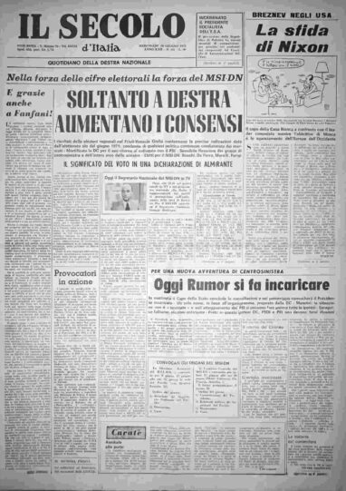 mercoledì 20 giugno 1973