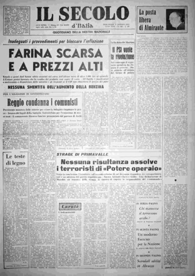 mercoledì 8 agosto 1973