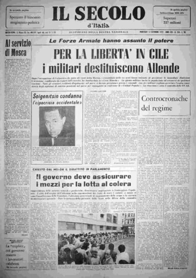 mercoledì 12 settembre 1973