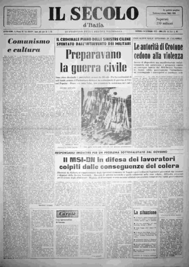 domenica 16 settembre 1973