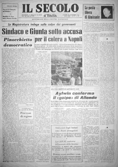 giovedì 20 settembre 1973