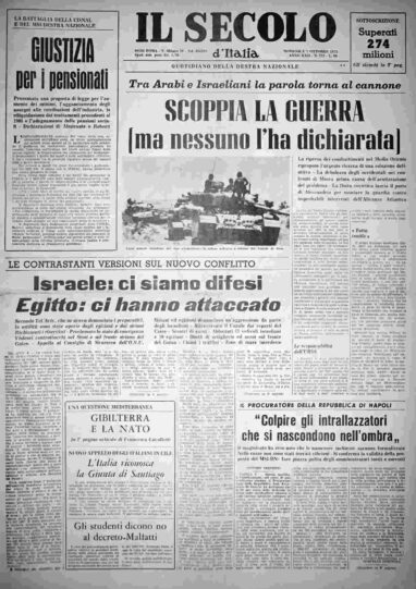 domenica 7 ottobre 1973