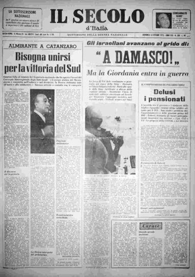 domenica 14 ottobre 1973