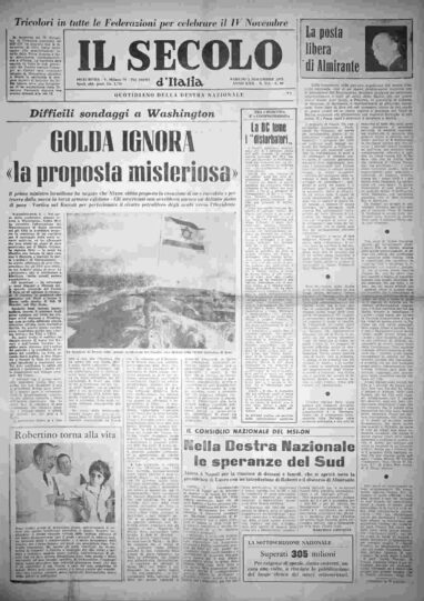 sabato 3 novembre 1973