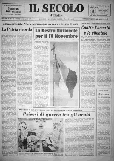 domenica 4 novembre 1973