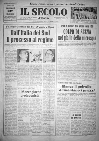 martedì 6 novembre 1973