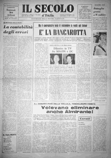 giovedì 15 novembre 1973