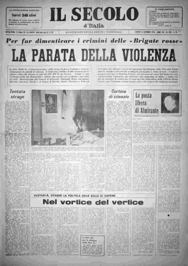 giovedì 13 dicembre 1973