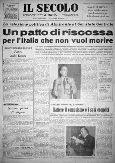 domenica 13 gennaio 1974