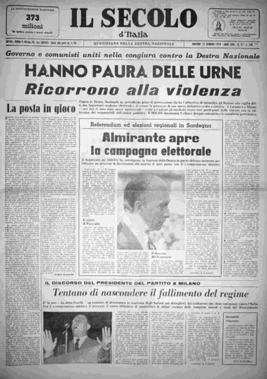 martedì 22 gennaio 1974