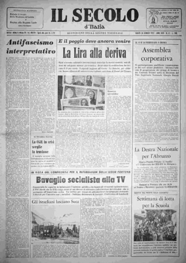 sabato 26 gennaio 1974