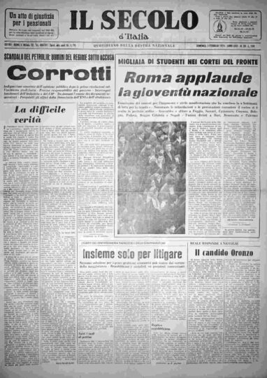 domenica 3 febbraio 1974