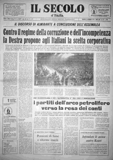 martedì 26 febbraio 1974
