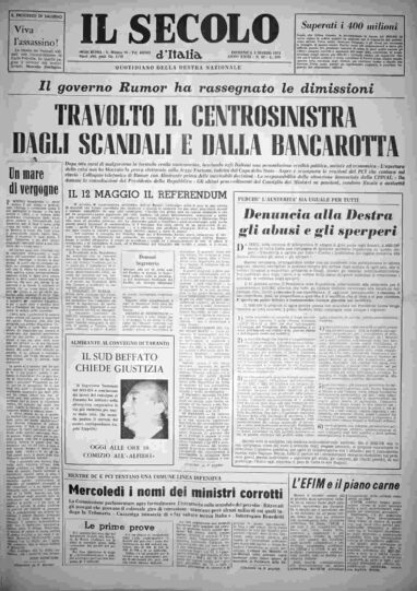 domenica 3 marzo 1974