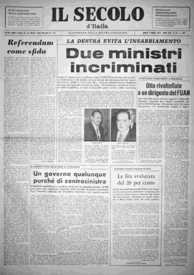 sabato 9 marzo 1974