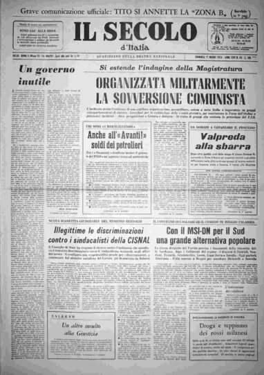 domenica 17 marzo 1974
