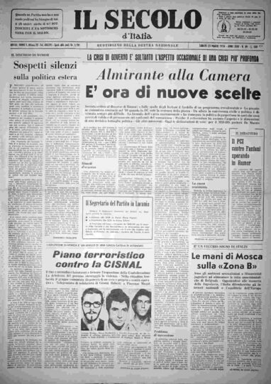 sabato 23 marzo 1974