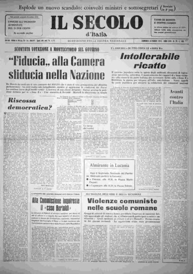 domenica 24 marzo 1974