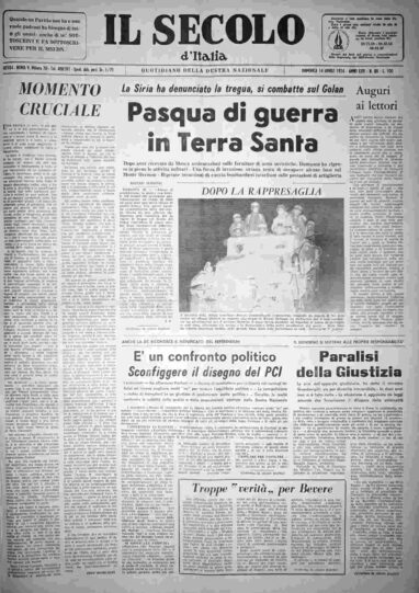 domenica 14 aprile 1974