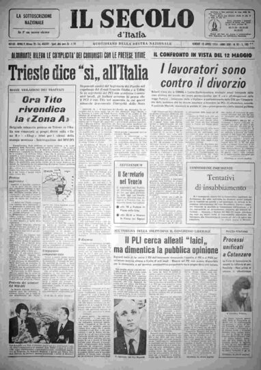 venerdì 19 aprile 1974