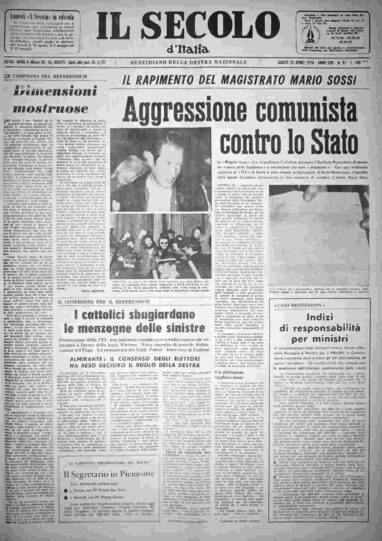 sabato 20 aprile 1974