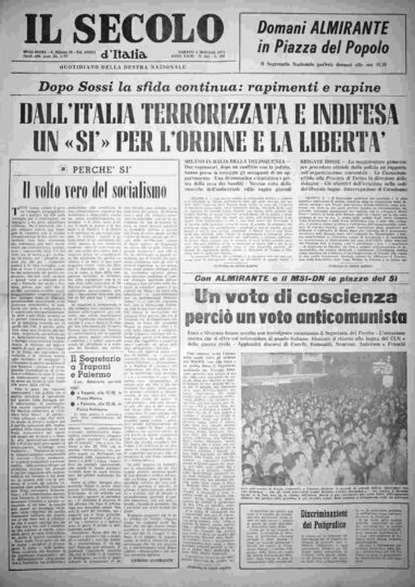 sabato 4 maggio 1974