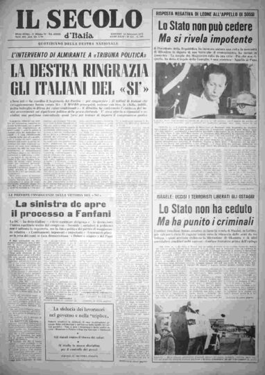 giovedì 16 maggio 1974