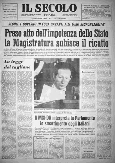 martedì 21 maggio 1974