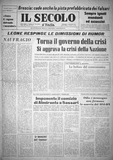 venerdì 14 giugno 1974