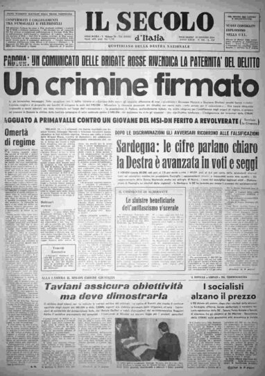 mercoledì 19 giugno 1974