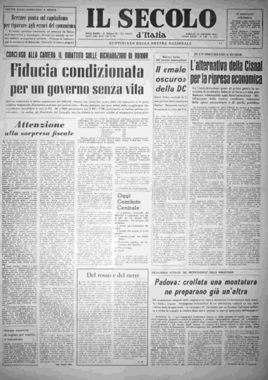 sabato 29 giugno 1974