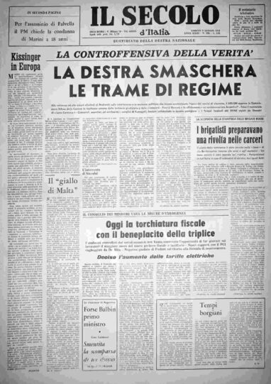 sabato 6 luglio 1974