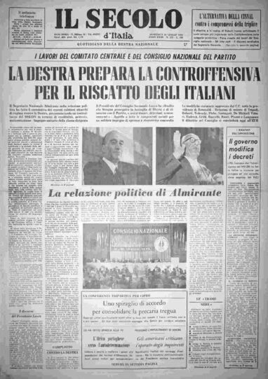 domenica 28 luglio 1974