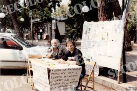 MANIFESTAZIONI PUBBLICHE TERRITORIO- RACCOLTA FIRME 2