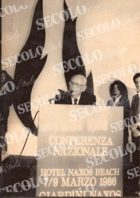 EVENTI DI PARTITO QUARANTENNALE MSI – CONFERENZA NAZIONALE 42