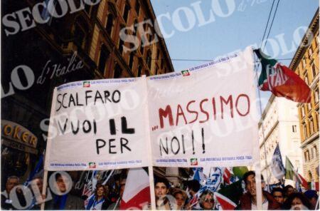MANIFESTAZIONI PUBBLICHE SCALFARO 2