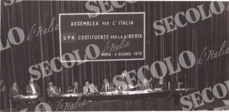 EVENTI DI PARTITO COSTITUENTE PER LA LIBERTA’ (UPN-Unione Popolare per la Libertà) 1
