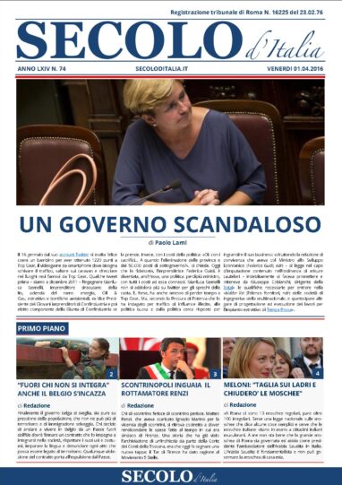 Venerdì 1 aprile 2016