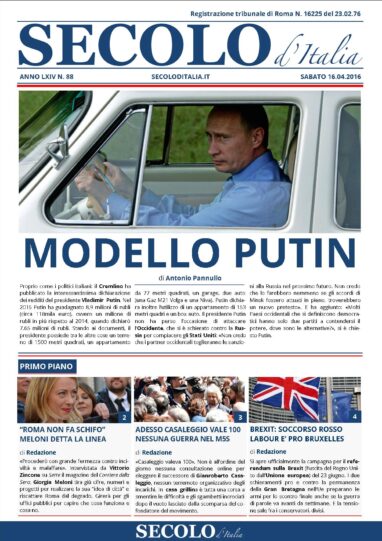 Sabato 16 Aprile 2016