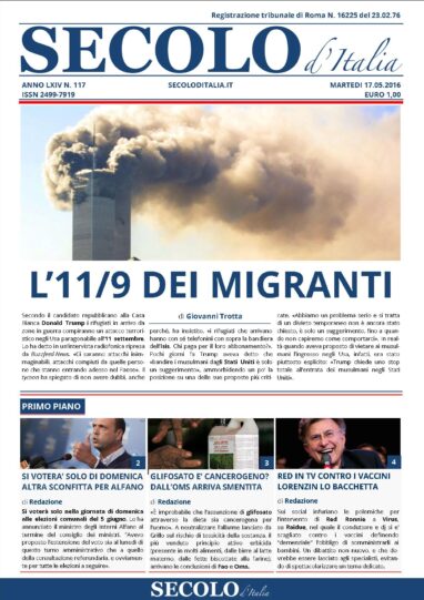 Martedì 17 maggio 2016