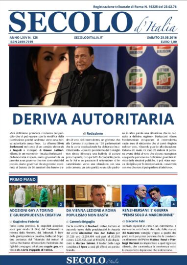 Sabato 28 maggio 2016